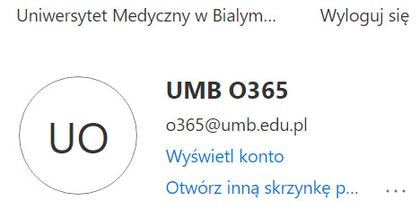 Wybieranie opcji zmiany hasła