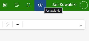 Ustawienia w programie pocztowym